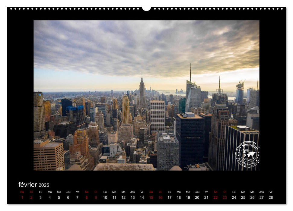 New York - Paysages incontournables (CALVENDO Calendrier supérieur 2025)