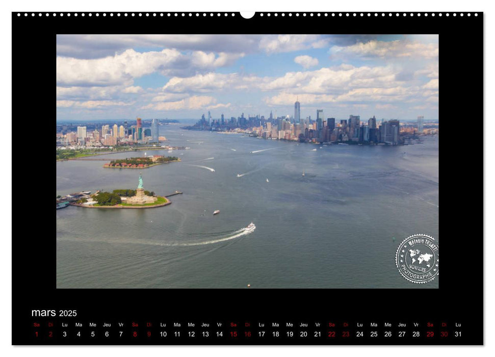 New York - Paysages incontournables (CALVENDO Calendrier supérieur 2025)