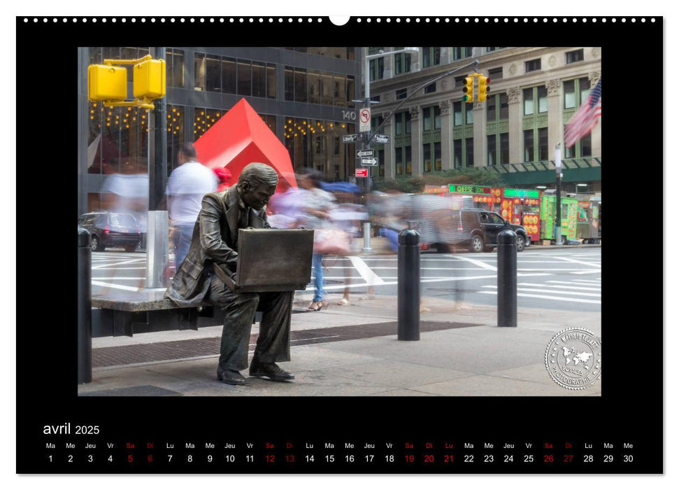 New York - Paysages incontournables (CALVENDO Calendrier supérieur 2025)