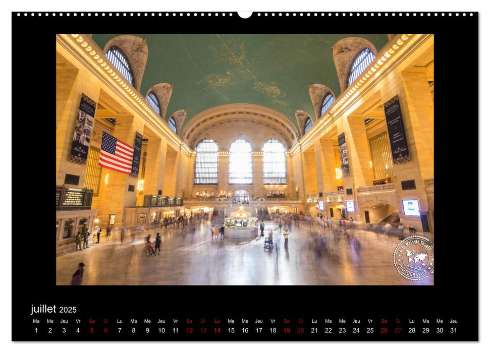 New York - Paysages incontournables (CALVENDO Calendrier supérieur 2025)