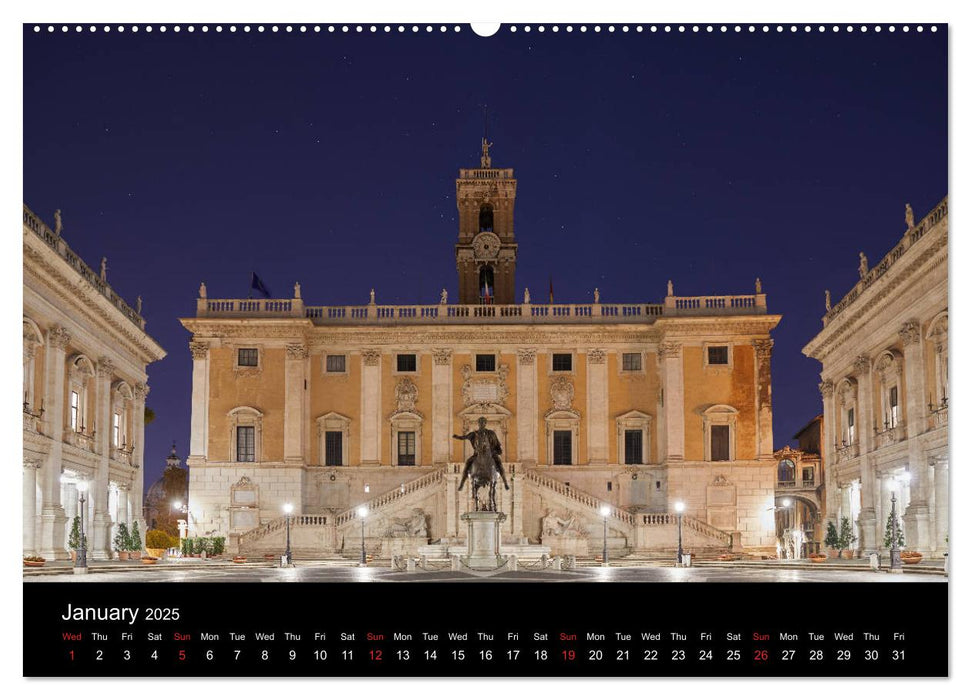 Rome and the Stars (CALVENDO Premium-Calendar 2025)