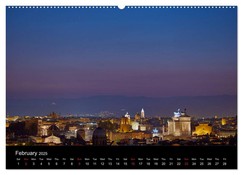 Rome and the Stars (CALVENDO Premium-Calendar 2025)