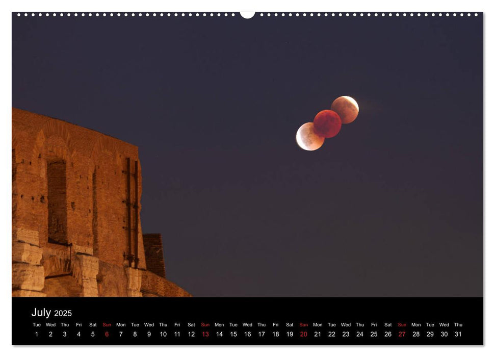 Rome and the Stars (CALVENDO Premium-Calendar 2025)