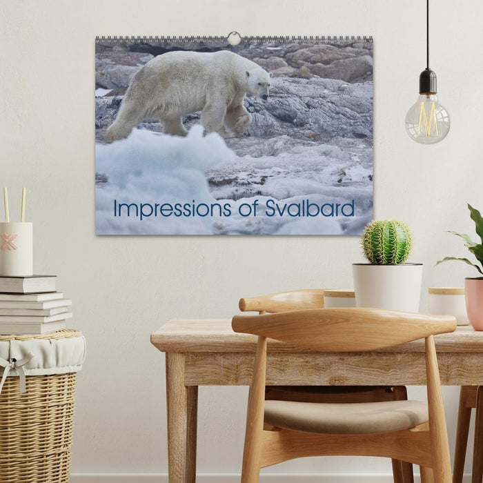 Impressions of Svalbard (CALVENDO Monthly Calendar 2025)