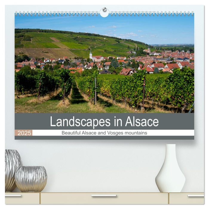 Landscapes in Alsace (CALVENDO Premium-Calendar 2025)