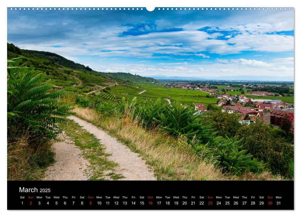 Landscapes in Alsace (CALVENDO Premium-Calendar 2025)