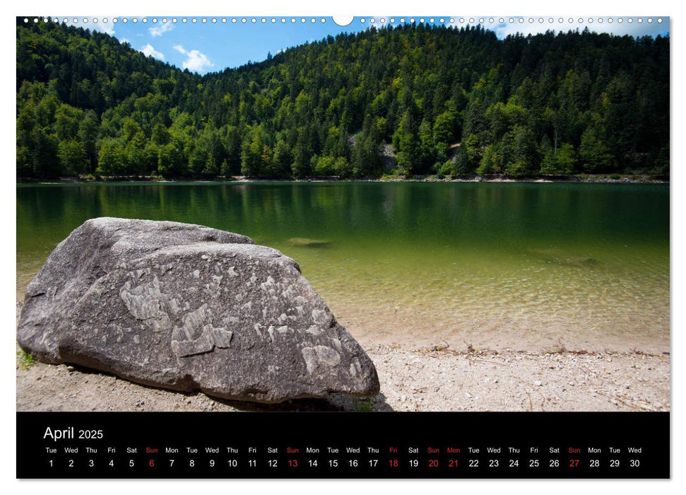 Landscapes in Alsace (CALVENDO Premium-Calendar 2025)