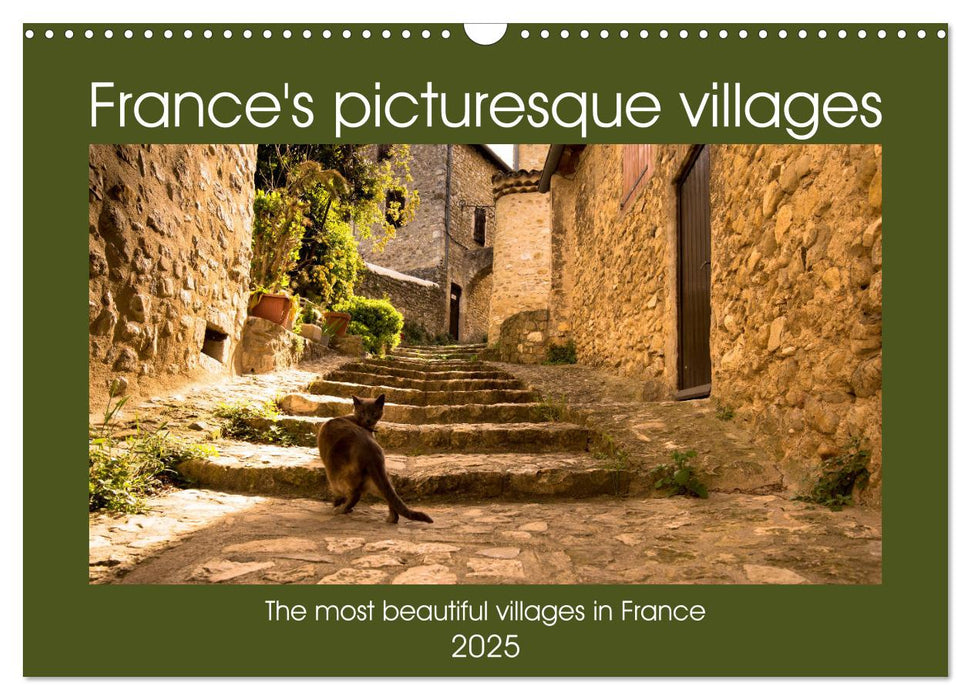 France's picturesque villages (CALVENDO Monthly Calendar 2025)