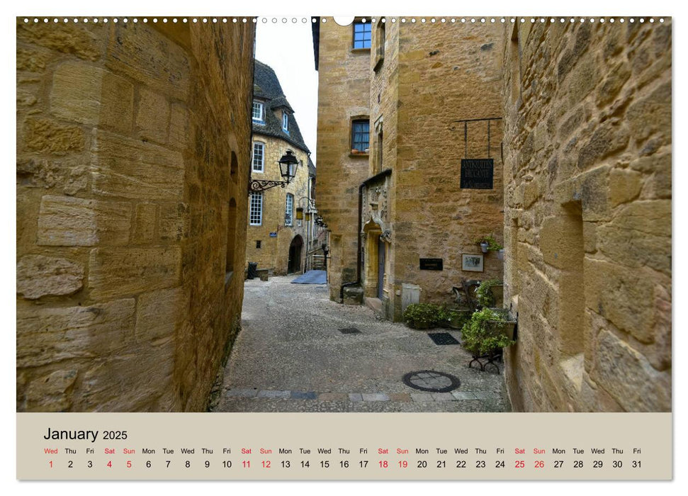 Mystical Dordogne (CALVENDO Premium-Calendar 2025)