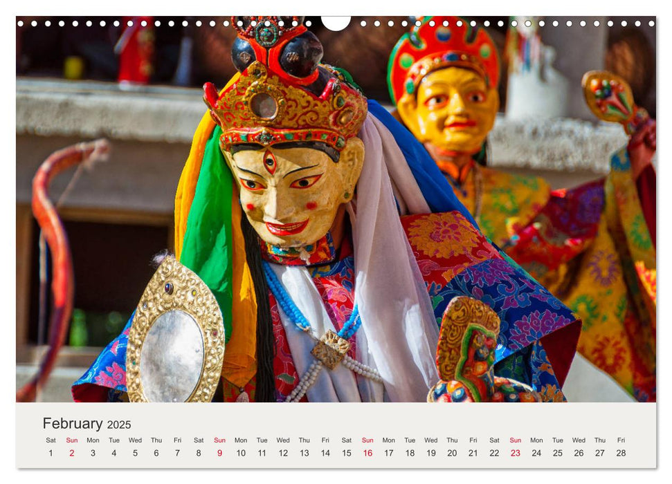 Buddhist Impressions of Ladakh (CALVENDO Monthly Calendar 2025)