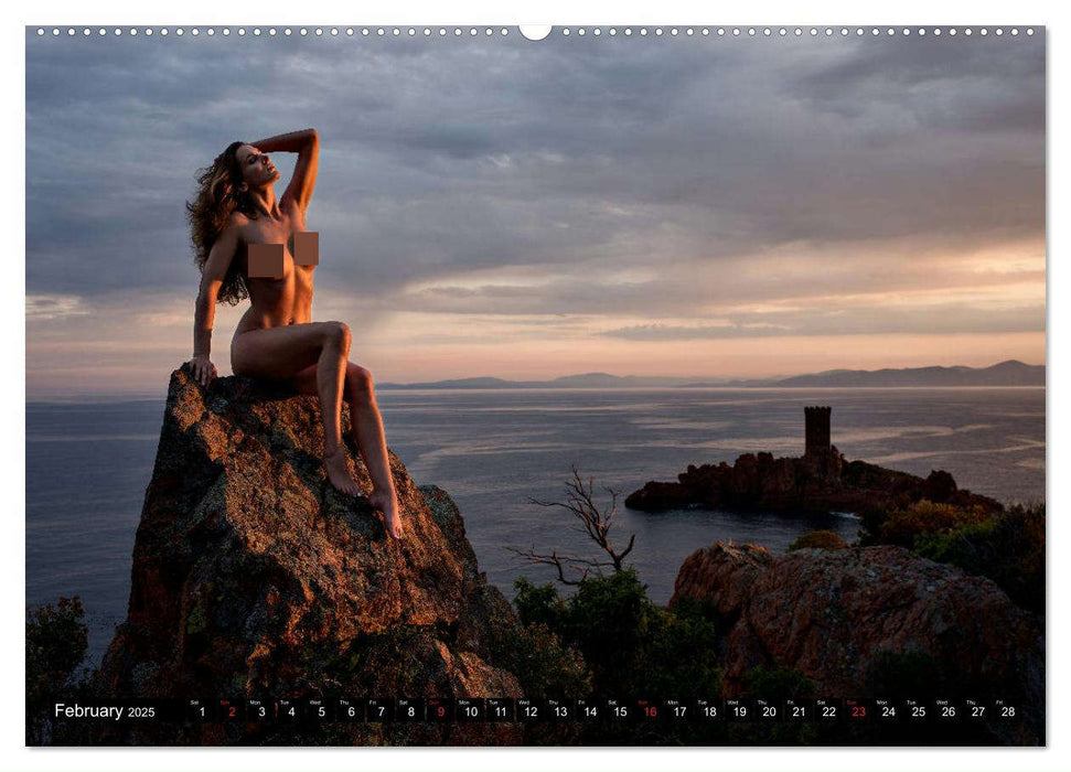 Nudes around the world (CALVENDO Premium-Calendar 2025)