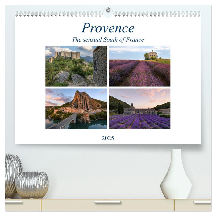 Provence, the sensual South of France (CALVENDO Premium-Calendar 2025)