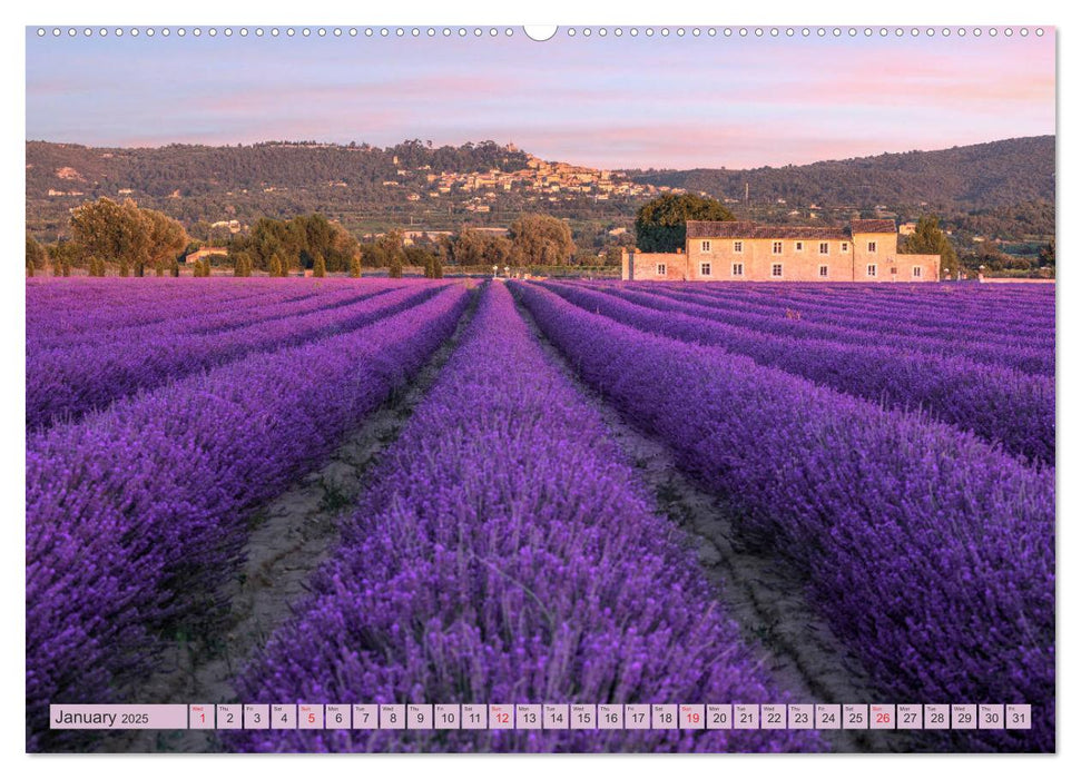 Provence, the sensual South of France (CALVENDO Premium-Calendar 2025)