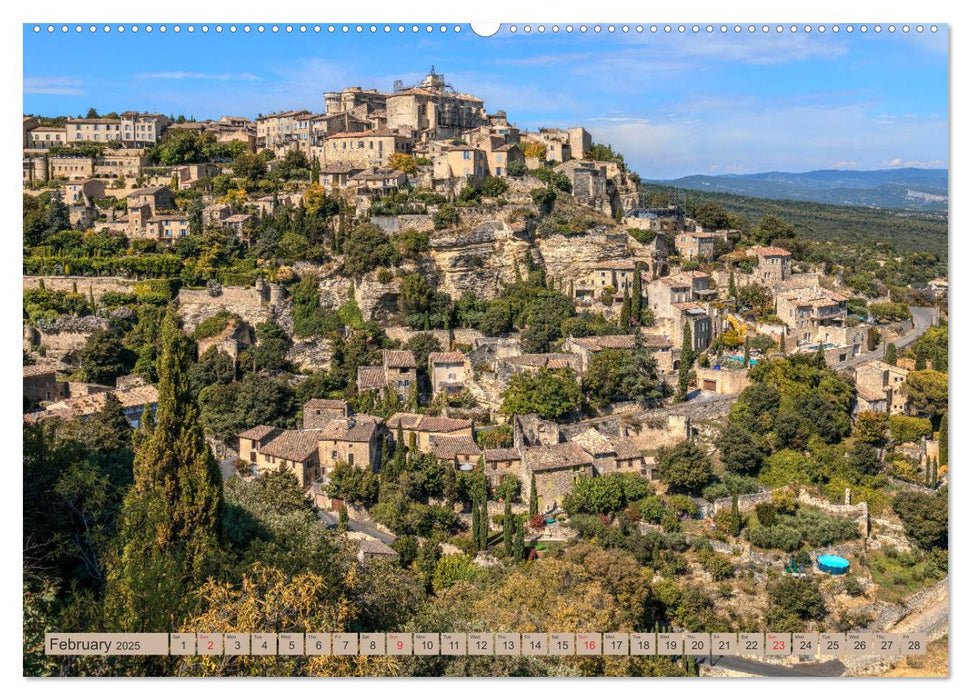 Provence, the sensual South of France (CALVENDO Premium-Calendar 2025)