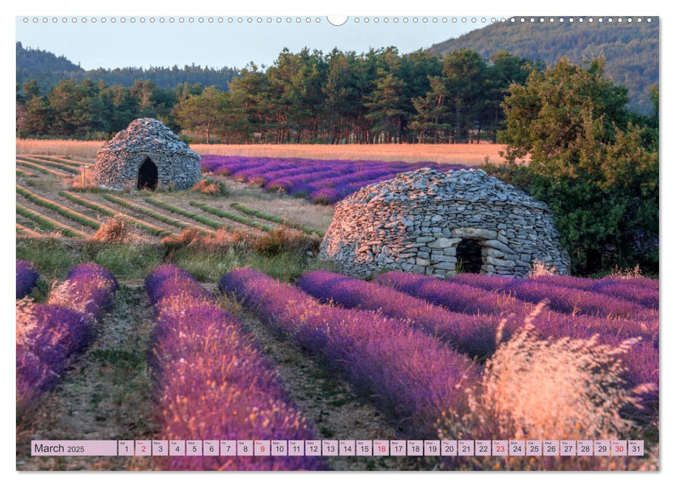 Provence, the sensual South of France (CALVENDO Premium-Calendar 2025)