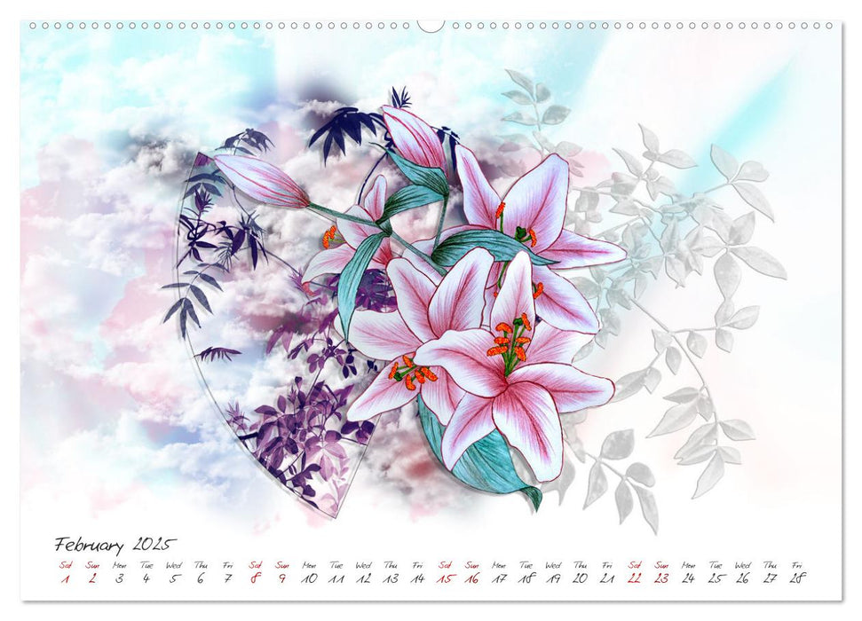 Lilies Harmony (CALVENDO Premium-Calendar 2025)