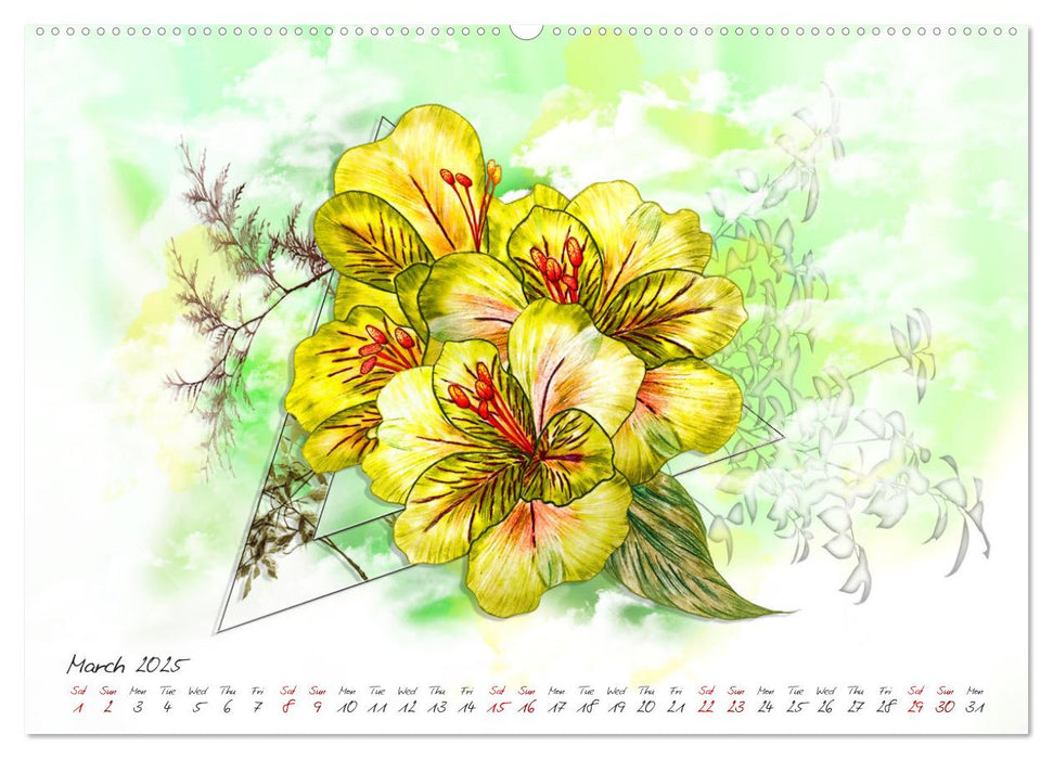 Lilies Harmony (CALVENDO Premium-Calendar 2025)