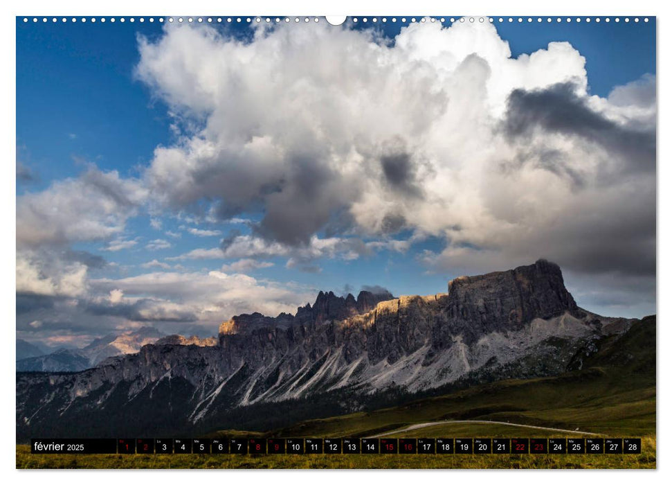 Beautés des Dolomites (CALVENDO Calendrier supérieur 2025)