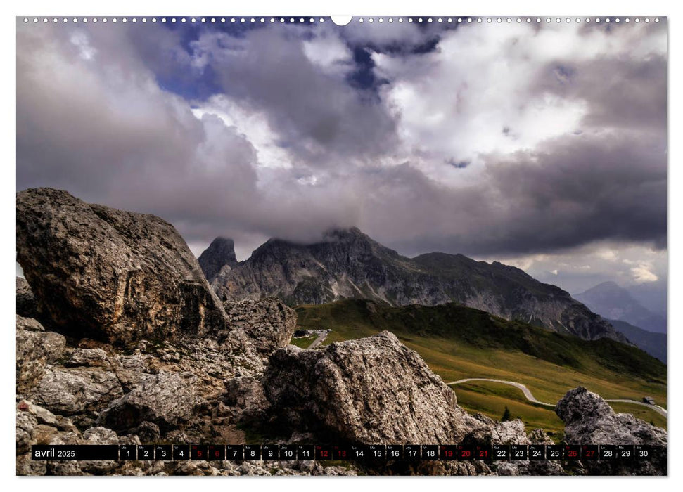 Beautés des Dolomites (CALVENDO Calendrier supérieur 2025)