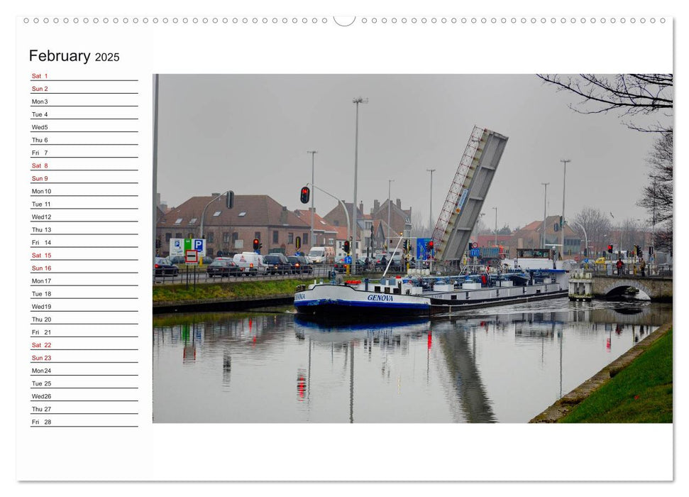 Belgium in pictures (CALVENDO Premium-Calendar 2025)