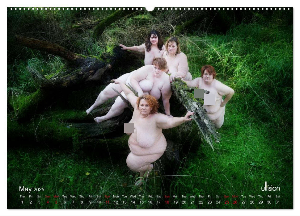 Mothers of earth- life can be so voluptuous (CALVENDO Premium-Calendar 2025)