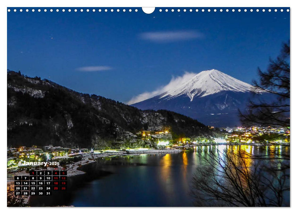 Amazing Fuji-San (CALVENDO Monthly Calendar 2025)