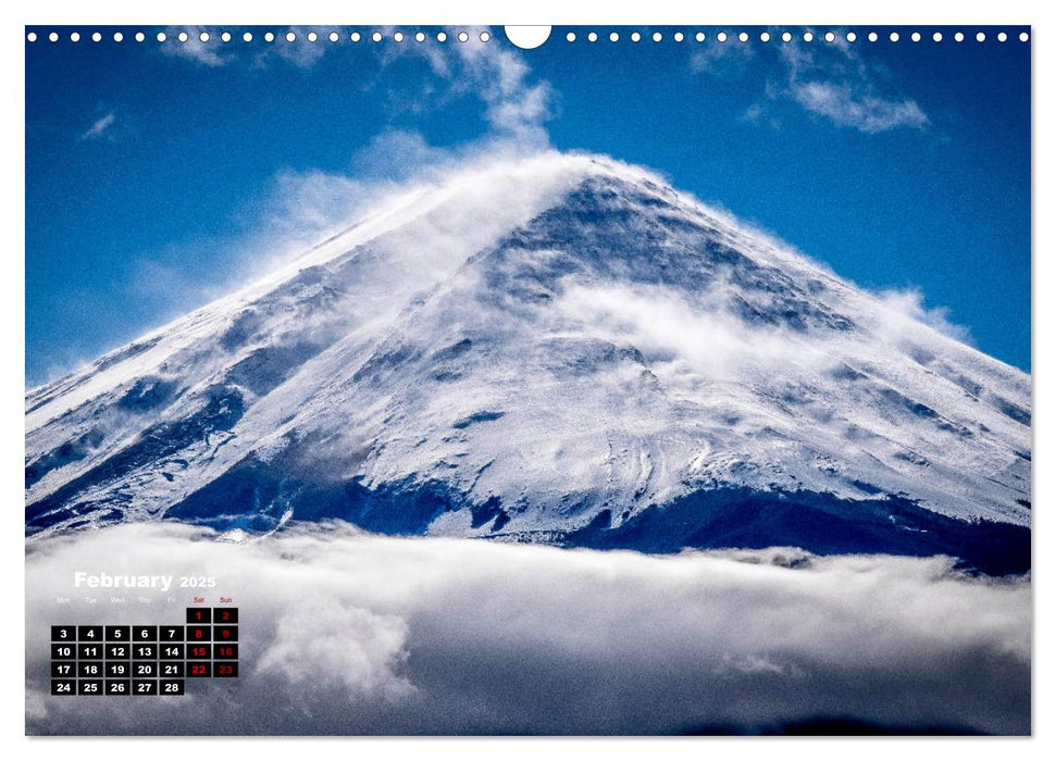 Amazing Fuji-San (CALVENDO Monthly Calendar 2025)