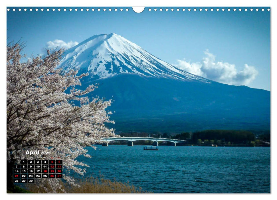 Amazing Fuji-San (CALVENDO Monthly Calendar 2025)