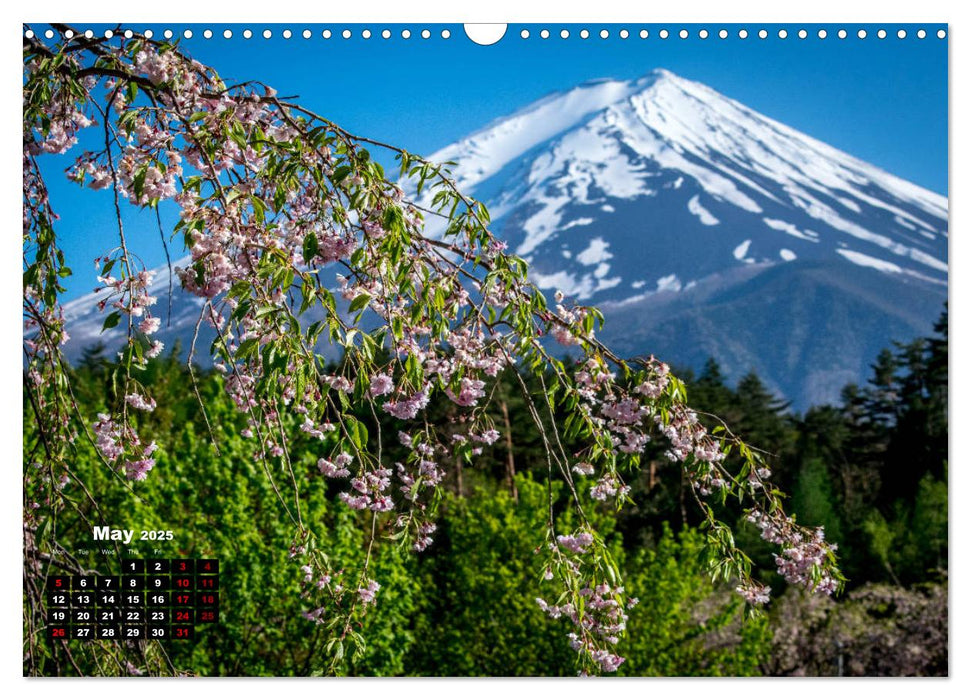 Amazing Fuji-San (CALVENDO Monthly Calendar 2025)