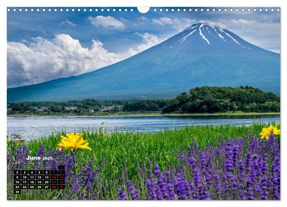 Amazing Fuji-San (CALVENDO Monthly Calendar 2025)