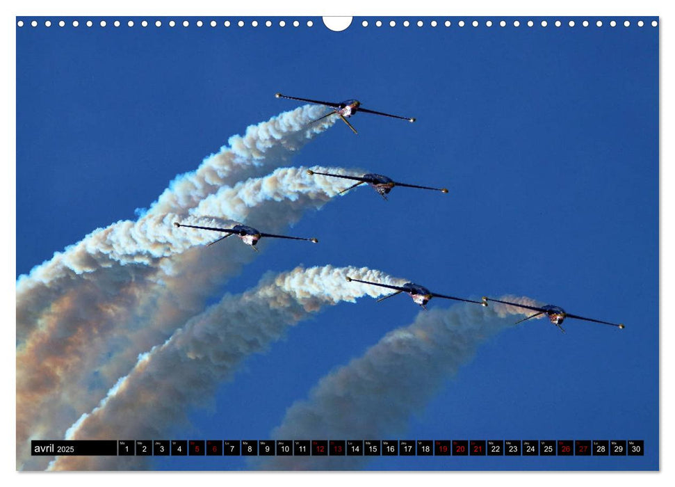 La Patrouille Tranchant (CALVENDO Calendrier mensuel 2025)