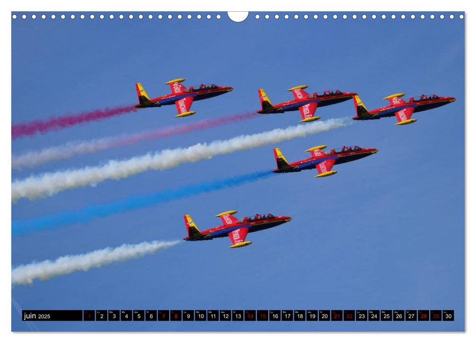 La Patrouille Tranchant (CALVENDO Calendrier mensuel 2025)