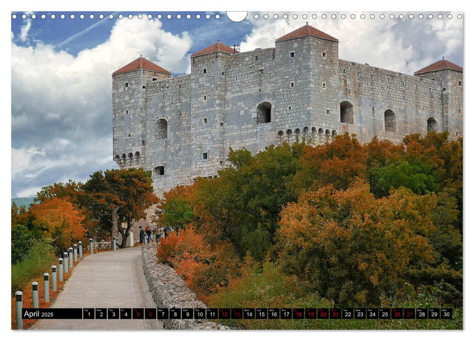 Croatian tour (CALVENDO Monthly Calendar 2025)