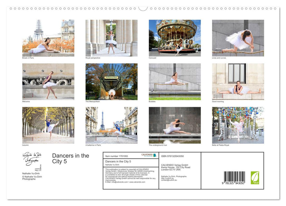 Dancers in the City 5 (CALVENDO Premium-Calendar 2025)