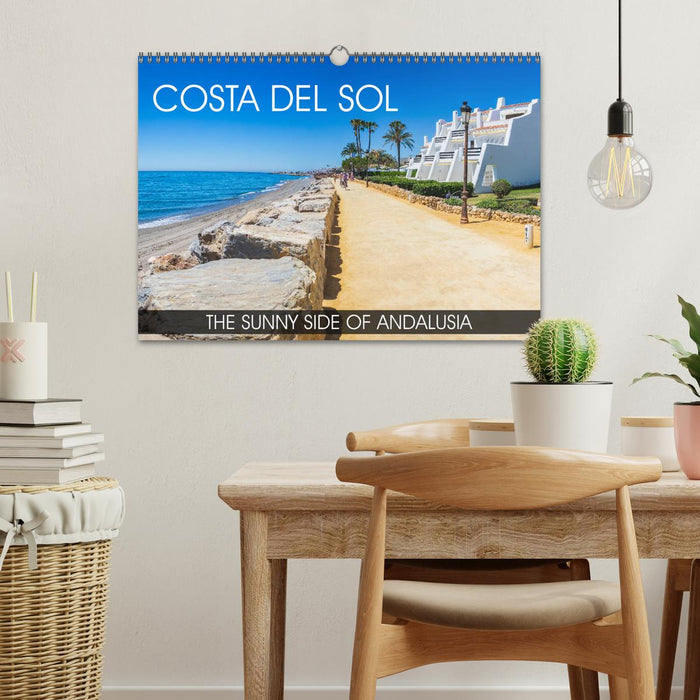 Costa del Sol - the sunny side of Andalusia (CALVENDO Monthly Calendar 2025)