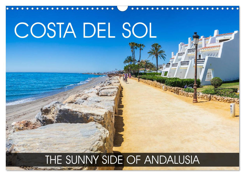 Costa del Sol - the sunny side of Andalusia (CALVENDO Monthly Calendar 2025)