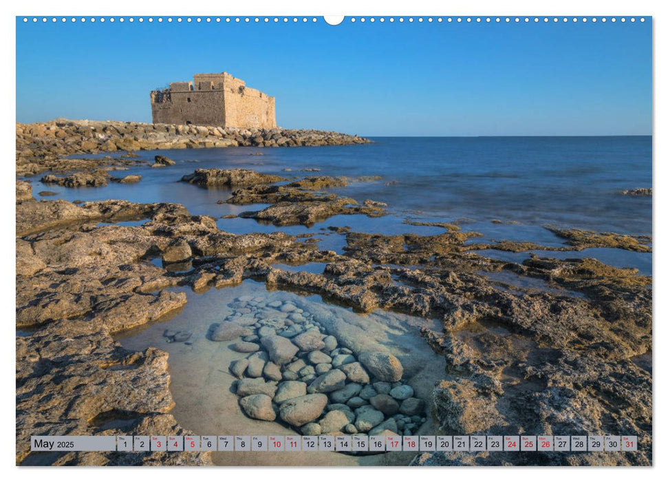 Cyprus, the sunny Mediterranean paradise (CALVENDO Premium-Calendar 2025)