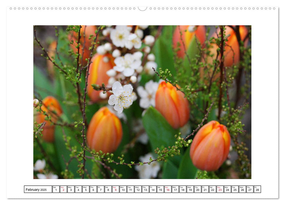 Impressing Sea of Flowers (CALVENDO Premium-Calendar 2025)