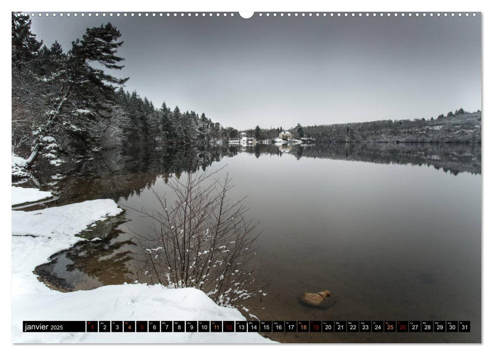 Paysages d'Auvergne (CALVENDO Calendrier supérieur 2025)