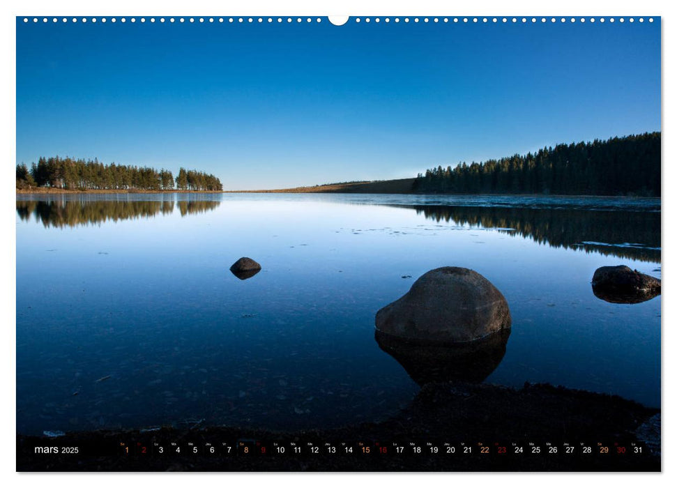 Paysages d'Auvergne (CALVENDO Calendrier supérieur 2025)