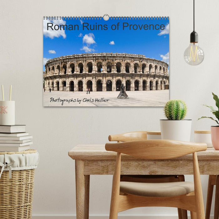 Roman Ruins of Provence (CALVENDO Monthly Calendar 2025)