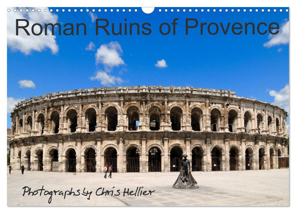 Roman Ruins of Provence (CALVENDO Monthly Calendar 2025)