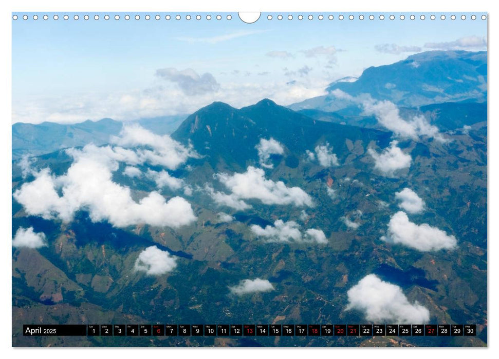 Colombia - An Exciting Journey (CALVENDO Monthly Calendar 2025)