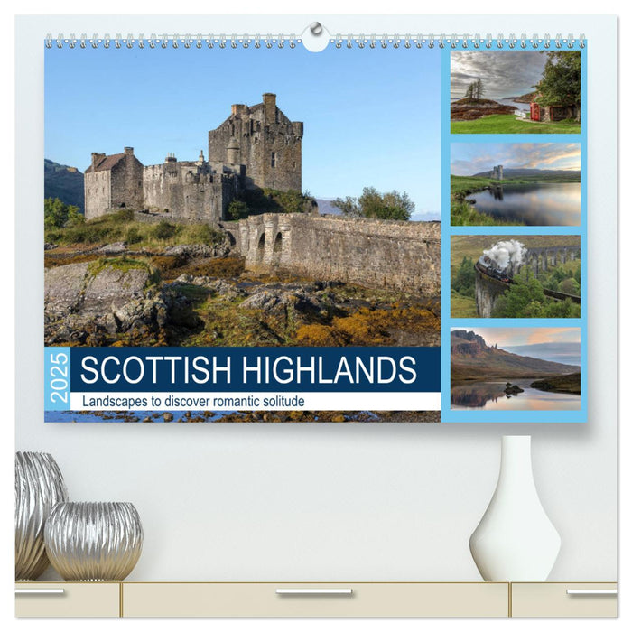 Scottish Highlands (CALVENDO Premium-Calendar 2025)