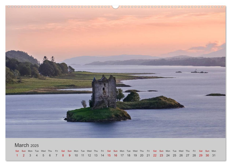 Scottish Highlands (CALVENDO Premium-Calendar 2025)