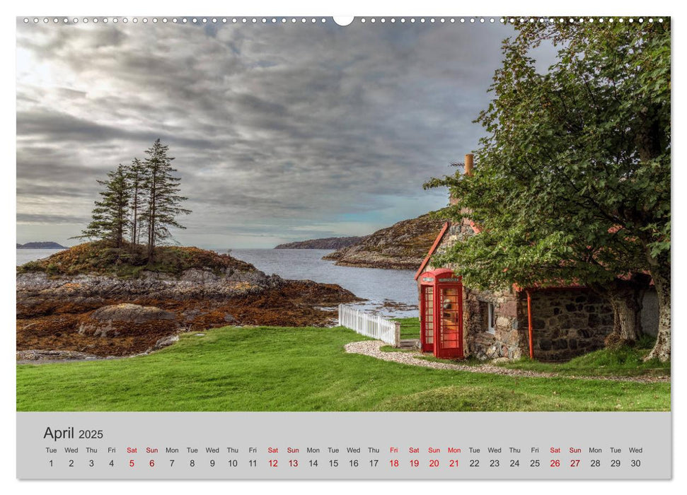 Scottish Highlands (CALVENDO Premium-Calendar 2025)