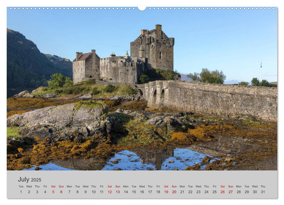 Scottish Highlands (CALVENDO Premium-Calendar 2025)