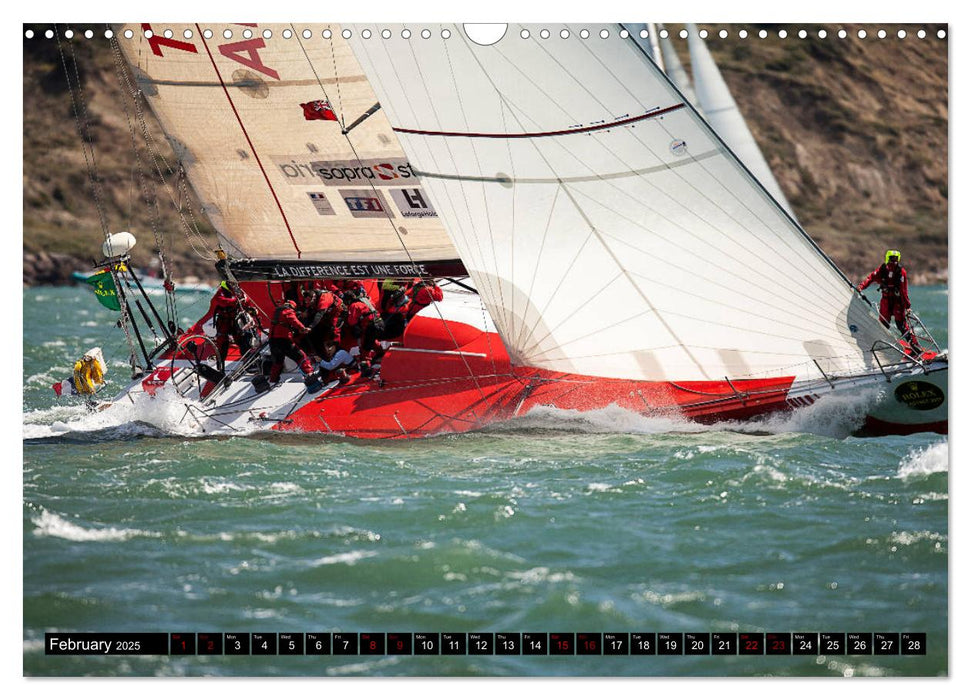 Rolex Fastnet Race (CALVENDO Monthly Calendar 2025)