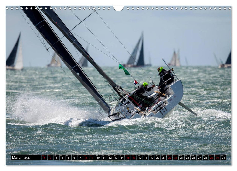 Rolex Fastnet Race (CALVENDO Monthly Calendar 2025)