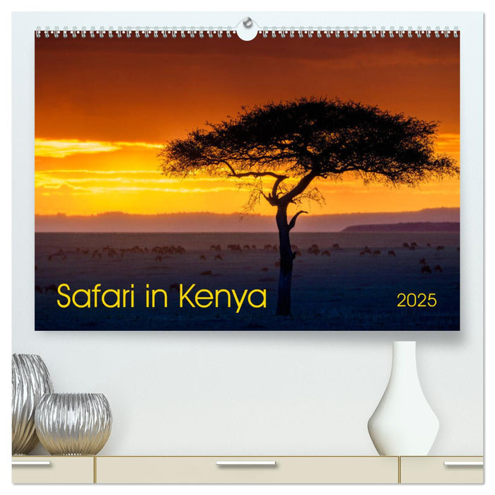 Safari in Kenya (CALVENDO Premium-Calendar 2025)